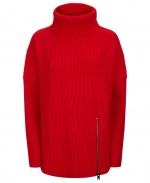 AllSaints Claudia紅色高領毛衣，NT11,300。