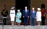 美國總統川普本月造訪英國，展開為期3天的訪問之旅。（歐新社）