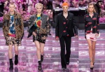 Versace 2020春夏男裝秀上，將許多元素做出女裝版本的延伸。（截自vogue.com）
