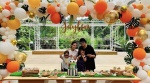 昆凌與周杰倫為兒子「小小周」慶祝兩歲生日。（截自昆凌IG）