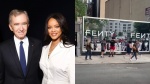 蕾哈娜攜手LVMH創立個人精品品牌Fenty，近期在紐約展開Pop-Up Shop。（截自蕾哈娜IG）