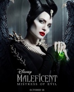 安潔莉納裘莉演出睡美人經典反派Maleficent梅菲瑟。（截自Maleficent IG）