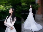 劉詩詩結婚五年重披「夢幻白紗」！網驚艷：美到在發光⋯
