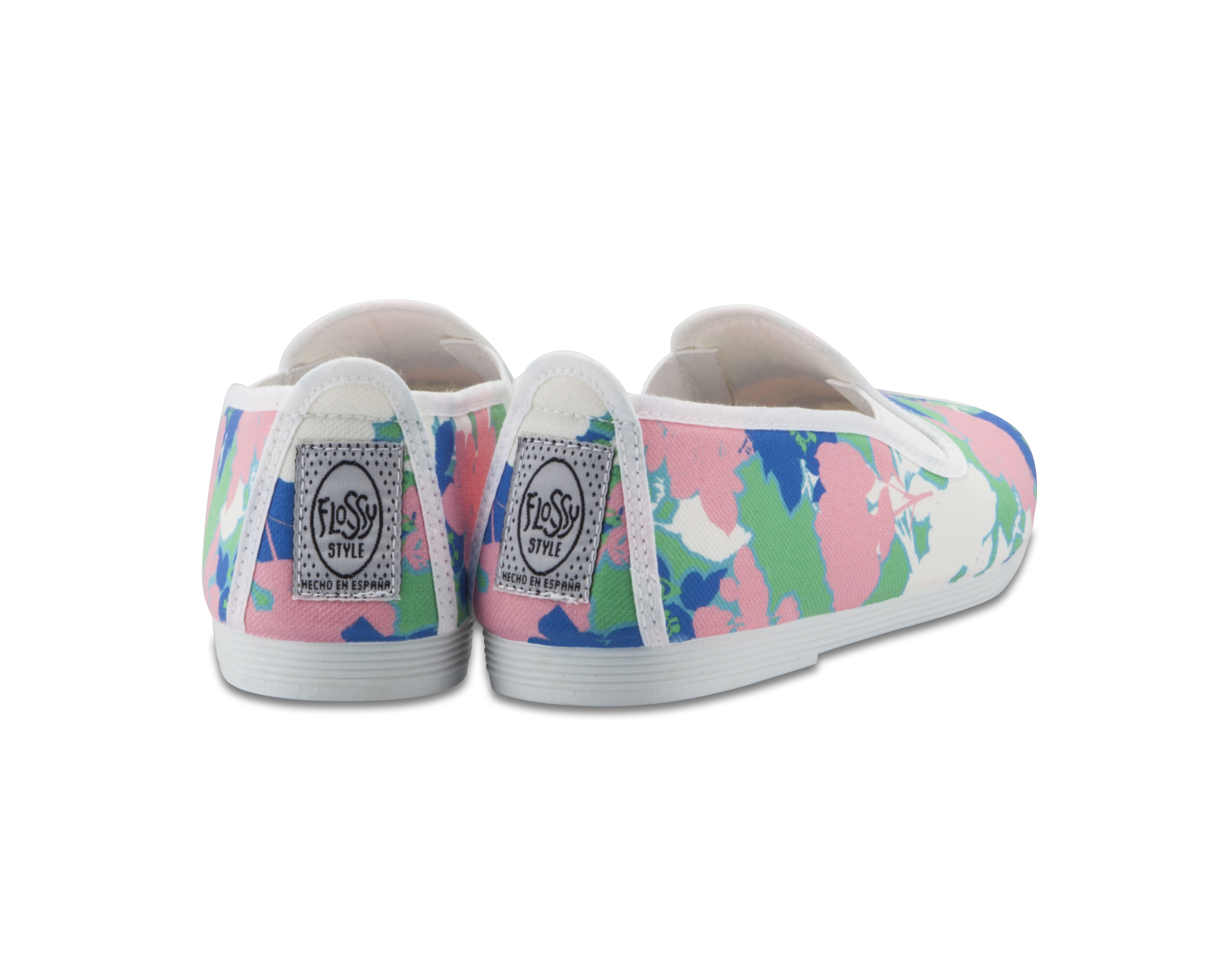 FLOSSY ADIZ 碎花塗鴉休閒鞋 粉紅碎花 1,650元。
