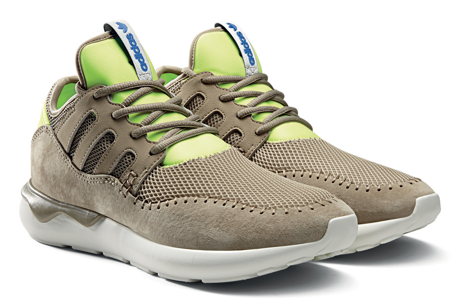 adidas Originals Tubular Moc Runner Hawaii Camo Pack 大地黃 4,890元。