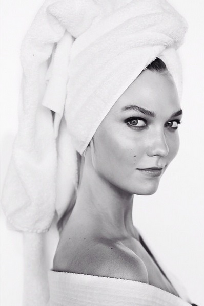 TOWEL SERIES 35,Karlie Kloss.