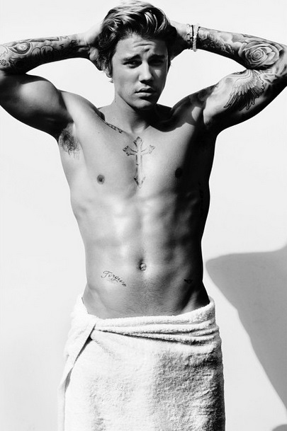 TOWEL SERIES 70,JUSTIN BIEBER.