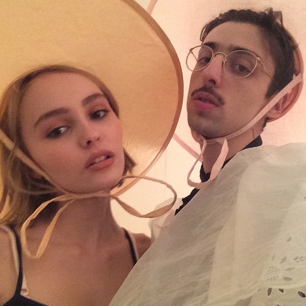 （擷取自Lily-Rose Depp Instagram）