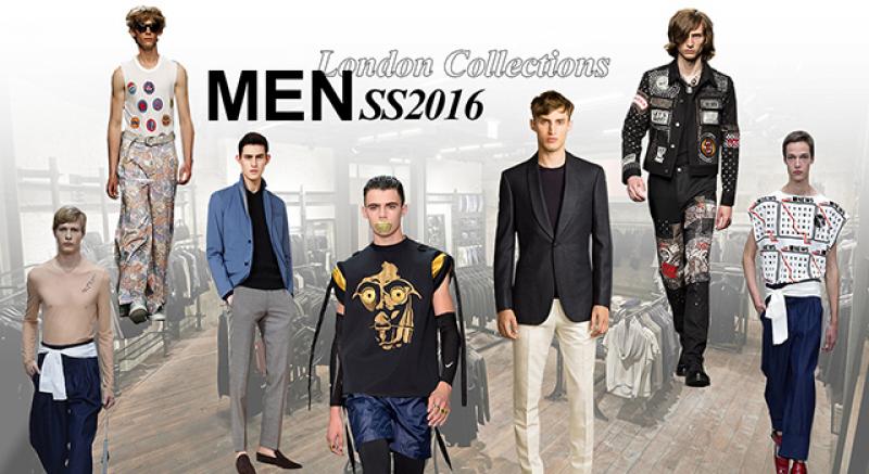 2016SS倫敦男裝週>>直擊倫敦熱點！型男們的春夏時尚速報