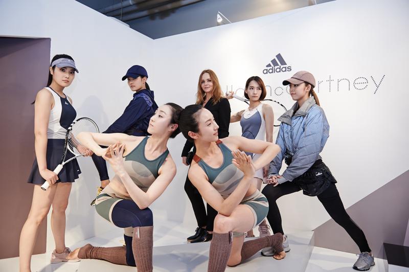 adidas by Stella McCartney日前在首爾發表2015全新系列，StellaMcCartney特地出席。