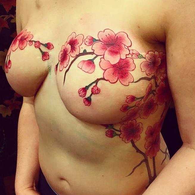 （圖片擷取自thebreastlife的Instagram）　