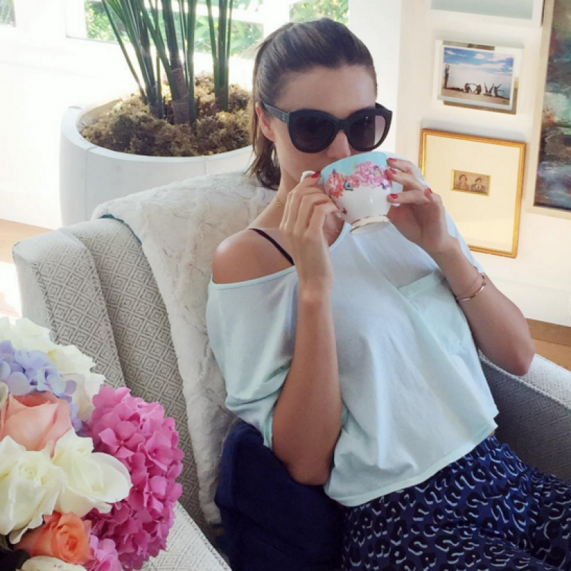 （圖片擷取自mirandakerr Instagram）