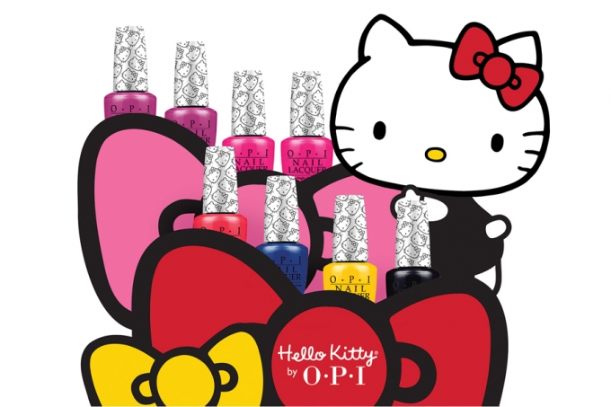 OPI Hello Kitty聯名系列指甲油 限量新12色／450元（OPI提供）