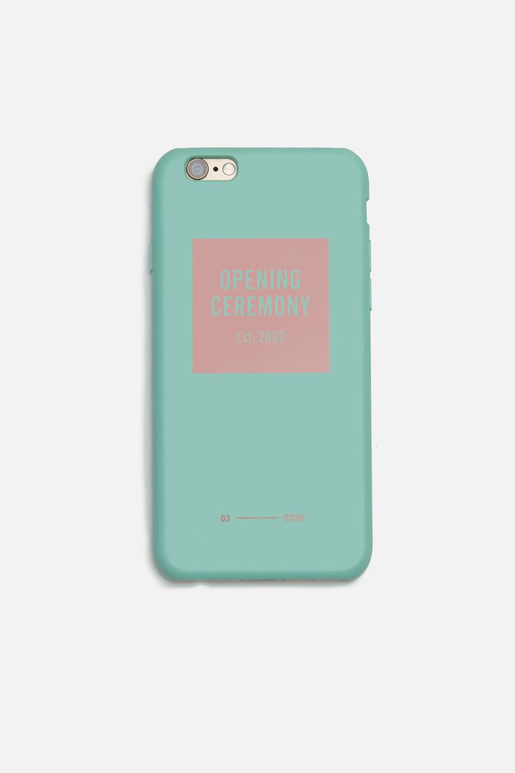 11+ For OPENING CEREMONY 簡約撞色保護殼，40美金。（圖片擷取自OPENING CEREMONY）