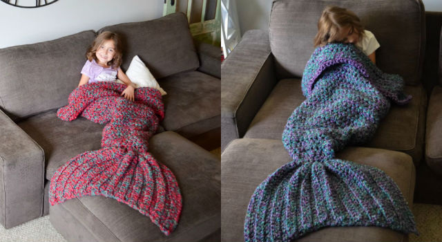 蔡依林也想要！現在最夯的「美人魚尾毯」自己就能DIY