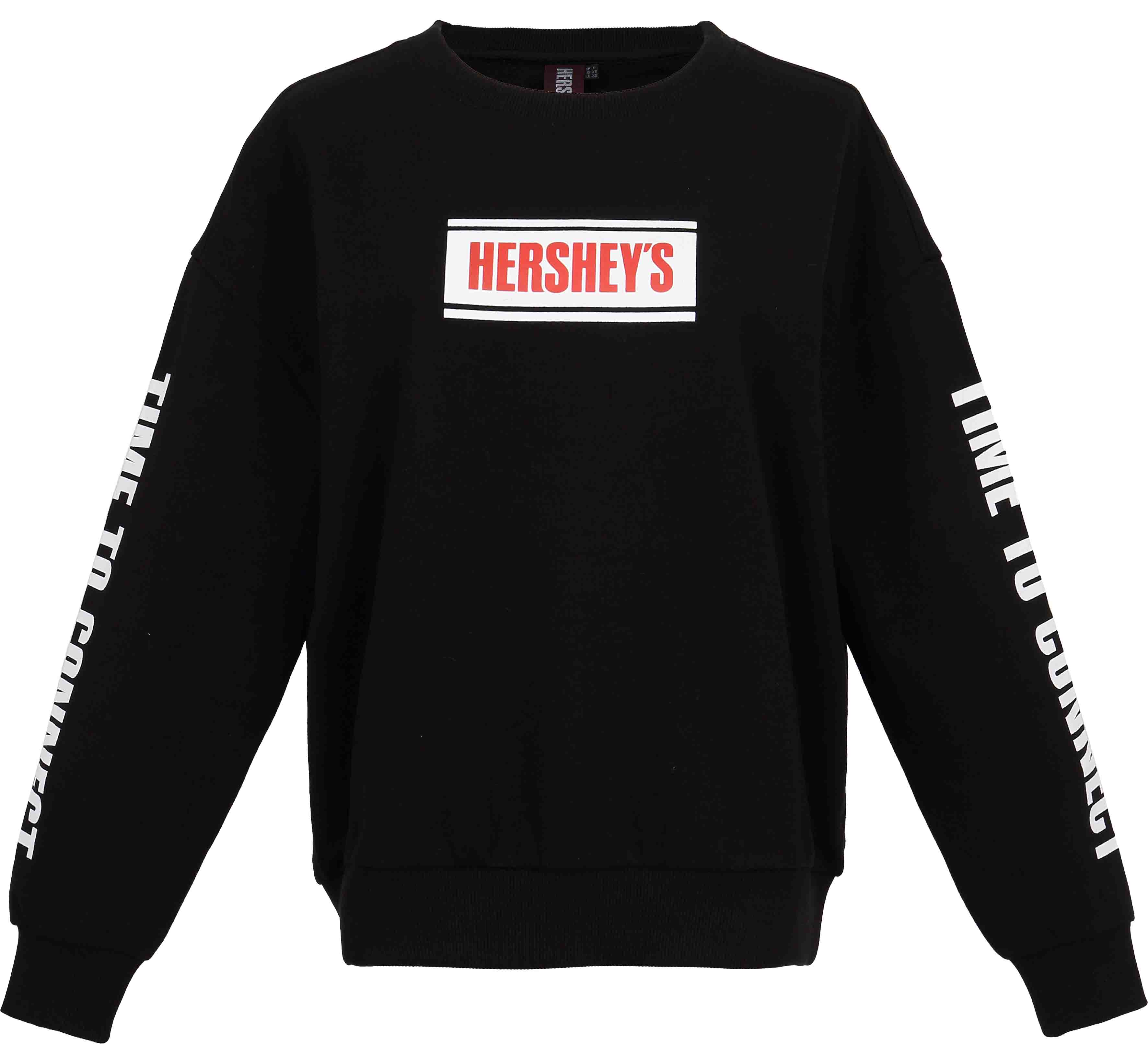 HERSHEY'S LOGO黑色圓領上衣 1480元