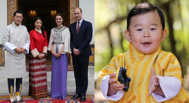 皇室基因未免太優了！不丹小王子迎接1歲生日萌度直逼喬治小王子！