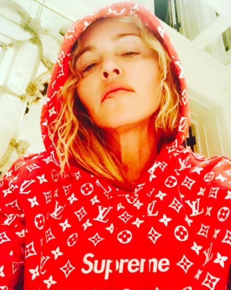 瑪丹娜。（圖片擷取自madonna Instagram）