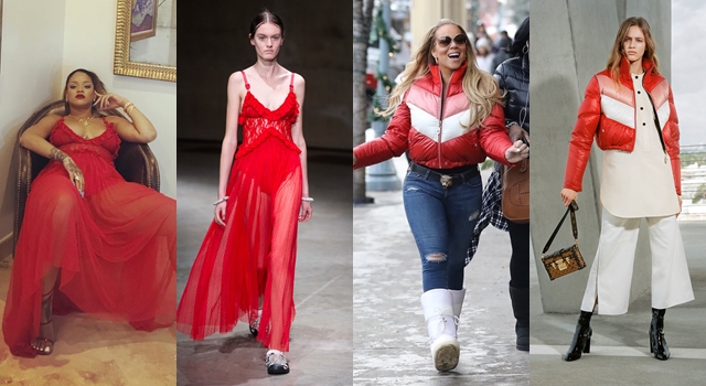 【時尚前後台Top 5】跨年紅色夯！Angelababy衣Q勝歌藝，蕾哈娜「擺態」秀時尚！
