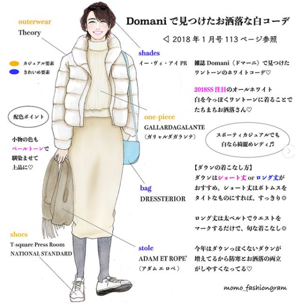 （擷取自momo_fashiongram IG）