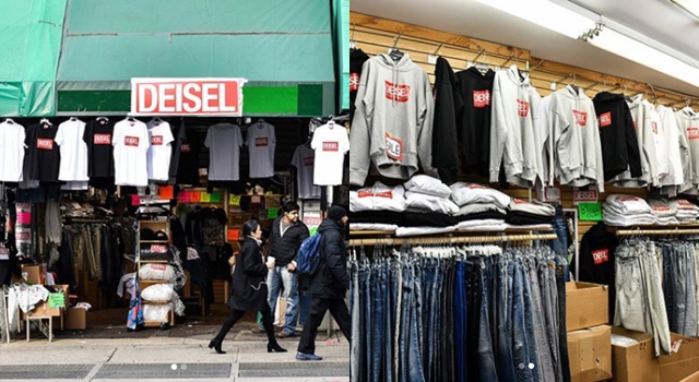 裝潢刻意簡陋的「DEISEL」期間限定店舖，裡頭販售一系列的官方版「贗品」服飾！（擷取自Gucci Instagram）