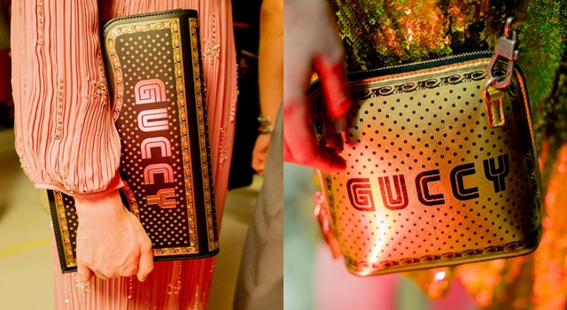 「GUCCY」是Gucci的中世紀拼法。（擷取自Gucci Instagram）