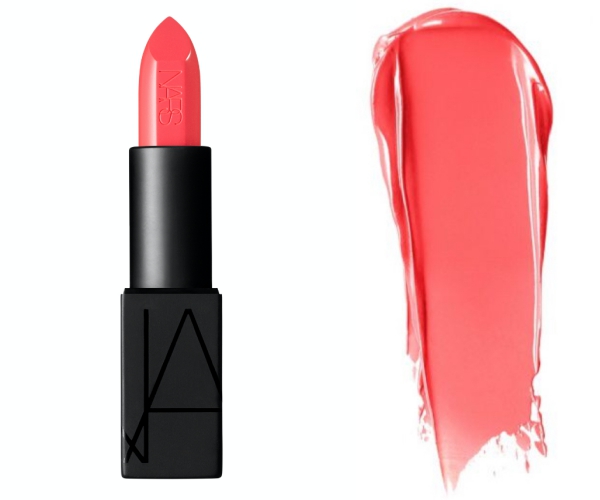 Nars 惹火唇膏#nina／1,100元。