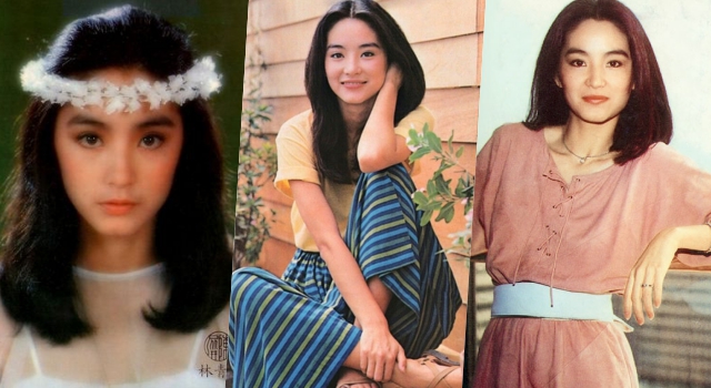 當年「校花級學生照」引爆日本討論潮！60張照片看盡「林青霞」清純嬌豔各種美！