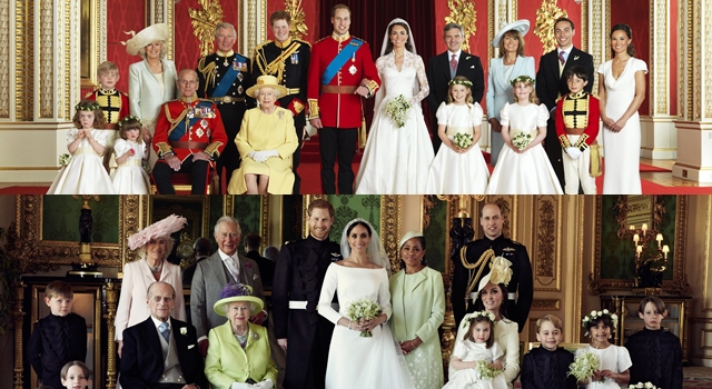英皇室公布哈利結婚全家福！對比威廉凱特，意外掀出時尚 4 亮點！