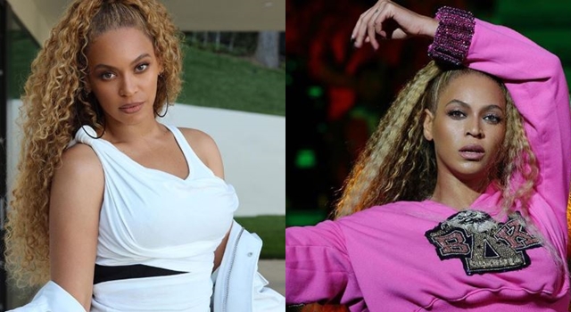 只有她敢這樣穿！Beyoncé 最新造型竟把「比基尼」穿臉上登台？