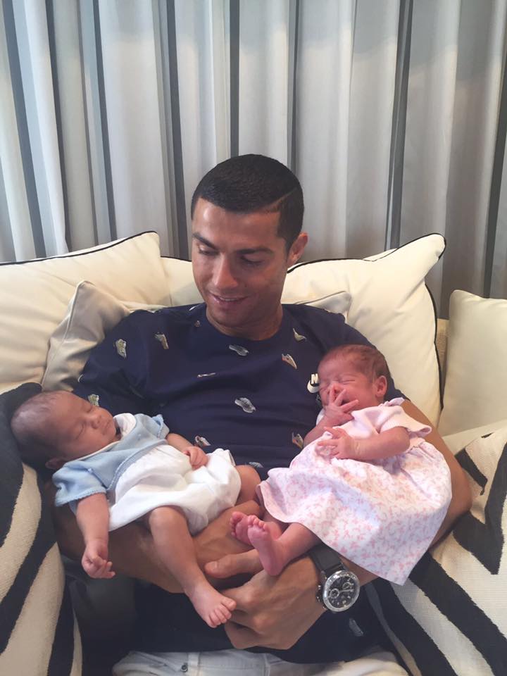 （翻攝自Cristiano Ronaldo FB）