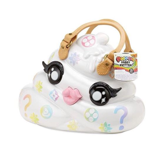 大便形狀的 Pooey Puitton 手袋，調侃意味濃。（翻攝自MGA）