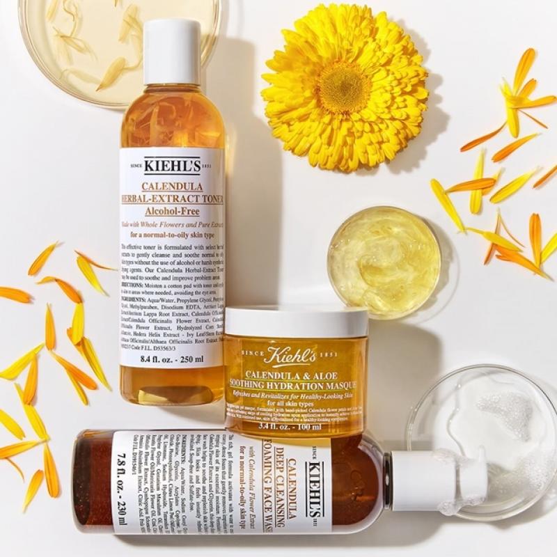 Kiehl's 金盞花家族。（翻攝自＠kiehlstw IG）