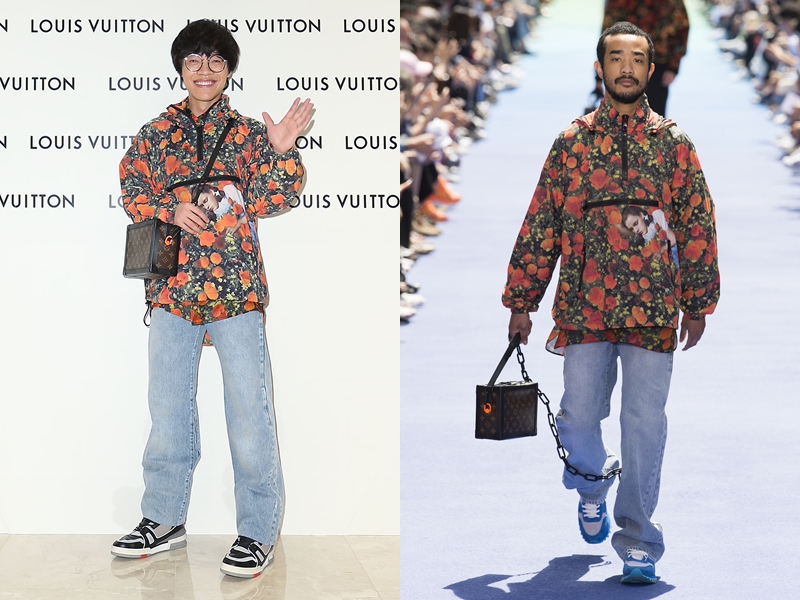 盧廣仲 in Louis Vuitton。（品牌提供）