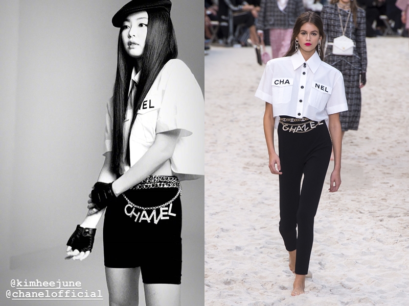 Jennie in CHANEL。（翻攝自weibo）