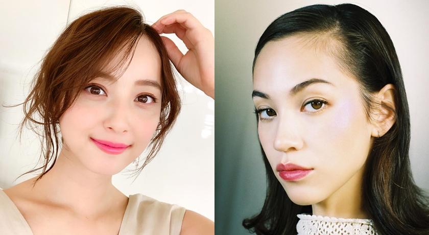 佐佐木希和水原希子都是雙眼皮美女。（翻攝自＠nozomisasaki_official、i_am_kiko IG）