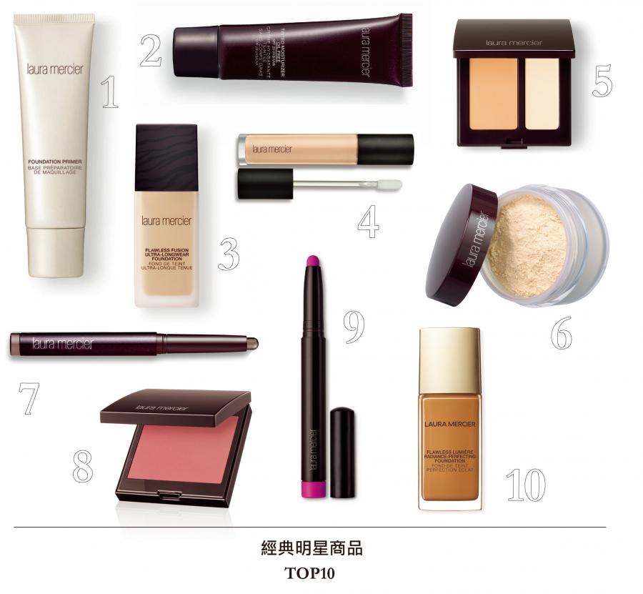 LAURA MERCIER 的十大明星商品。