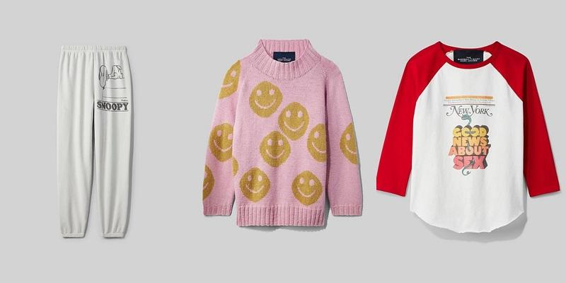The Marc Jacobs推出許多能夠自由搭配組合的單品。充滿玩樂心的圖案，很有時尚金童的個人風格。