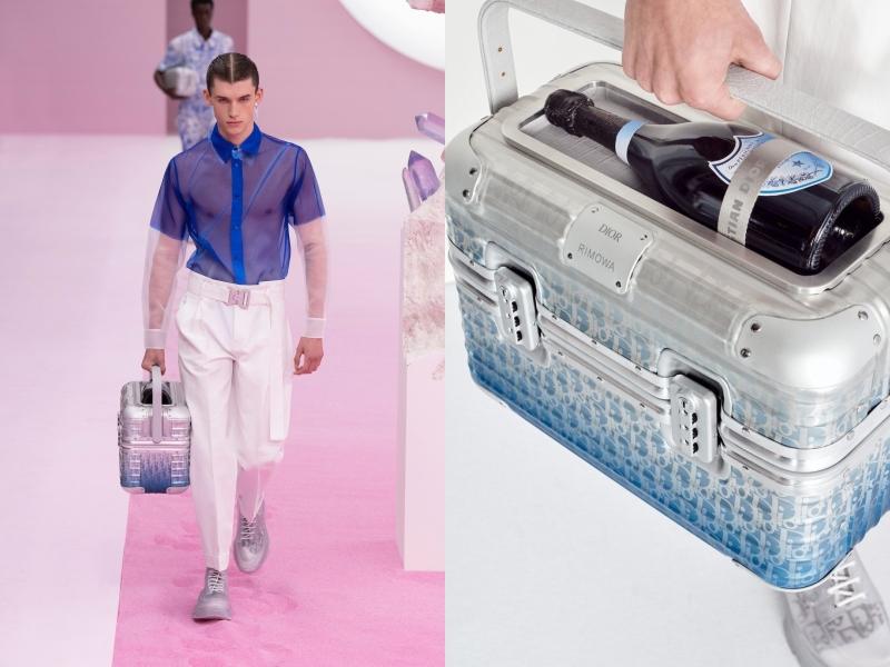 「DIOR and RIMOWA」特別系列以豐富的款式登場。（品牌提供）