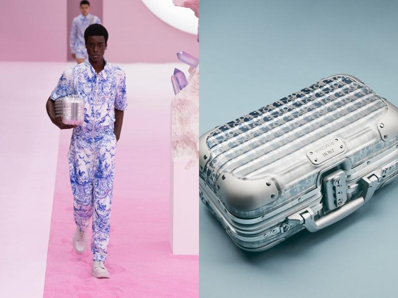 「DIOR and RIMOWA」特別系列以豐富的款式登場。（品牌提供）