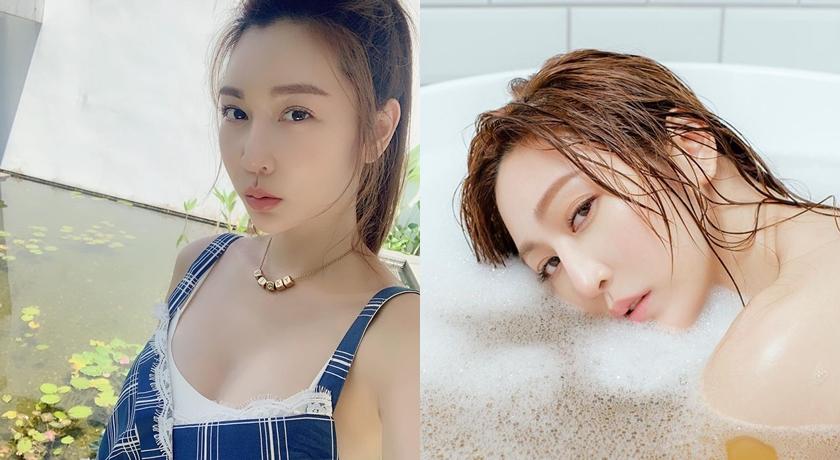 曾莞婷除了注重臉部保養以外，連身體也不會放過。