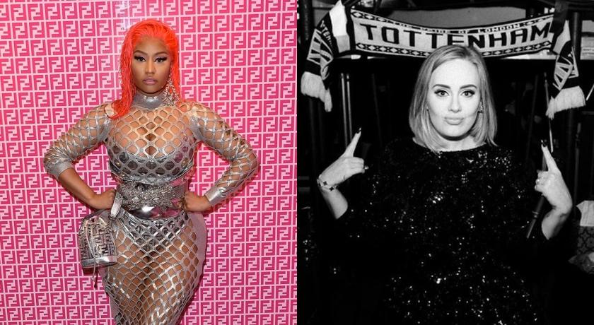 老娘不退休了！饒舌天后Nicki Minaj自爆新曲合作Adele：我要去她工作室偷東西！