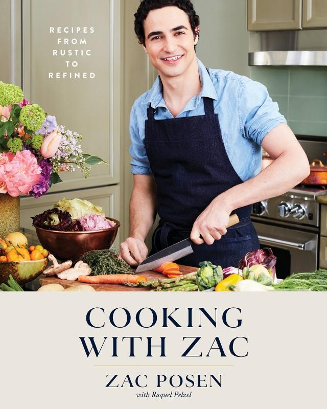 多才多藝的Zac Posen更曾經推出個人的食譜書籍《Cooking with Zac》。（截自Amazon.com）