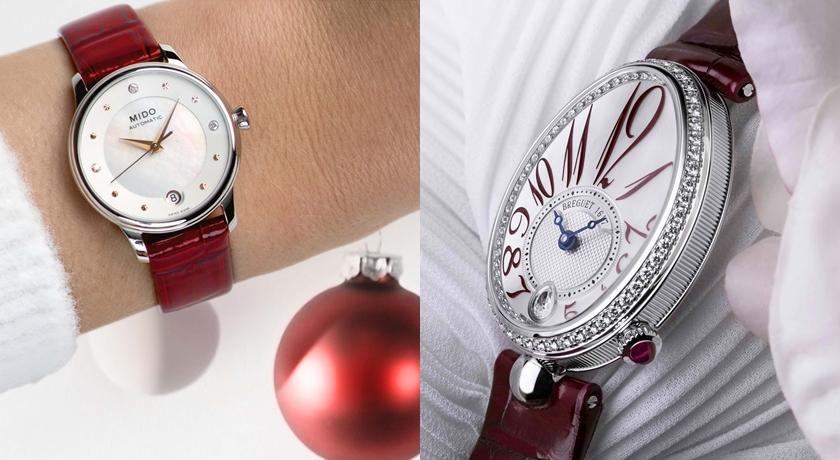 「紅色腕錶」跟你想的不一樣！超有季節感從耶誕直接戴到過年