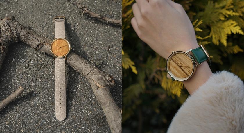 女子錶》原來手錶也有「木質調」！木紋錶面好像飄出一股禪香