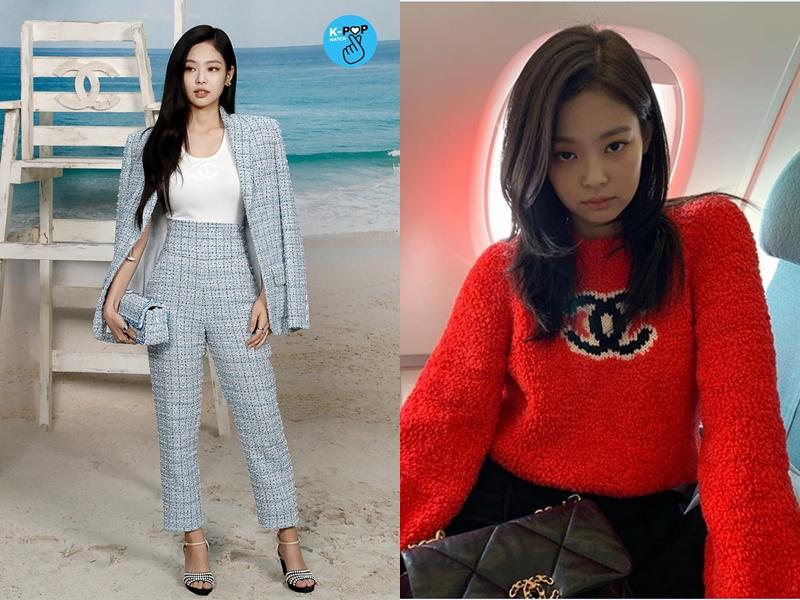 Jennie 與 CHANEL 關係友好，時常穿著 CHANEL 的服飾現身。