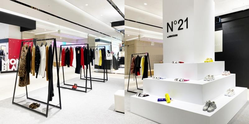 N°21於台北A13開設期間限定的快閃店。（品牌提供）