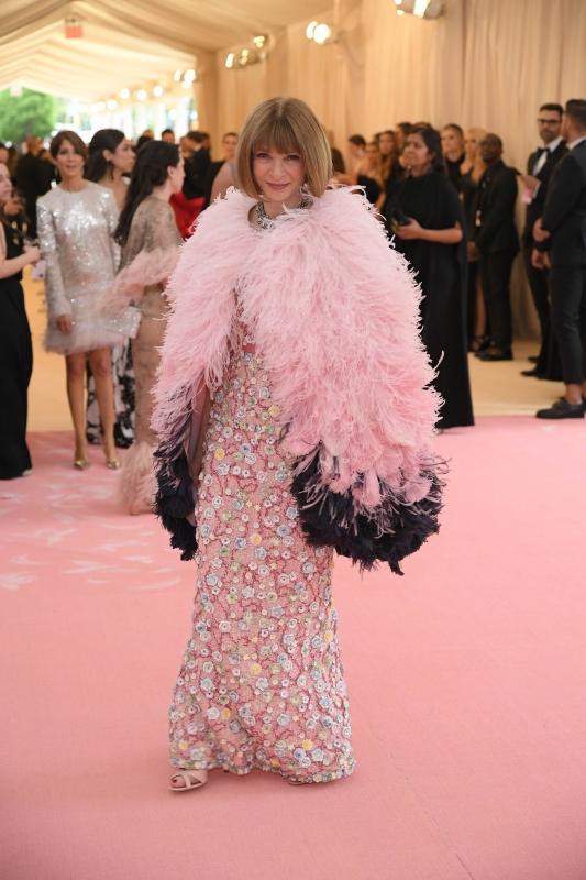 Met Gala由「時尚惡魔」Anna Wintour主導。（美聯社）