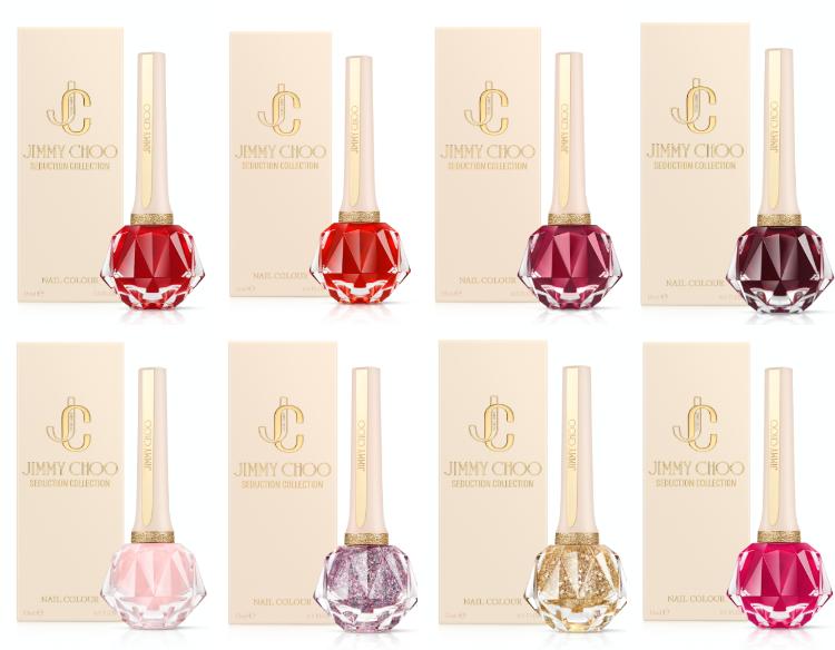 指甲油共8色，完全沒有廢色。（翻攝自Harrods.com）