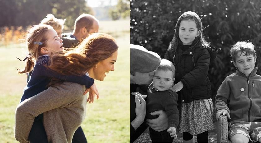 英國皇室三位小王子、小公主，一起表達對醫護的謝意。（翻攝自kensingtonroyal IG）